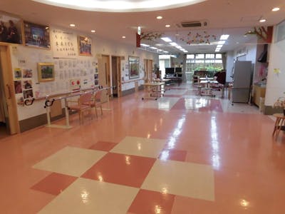 さわやか花美館 共有スペース