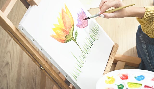 千里山翔裕館 絵画