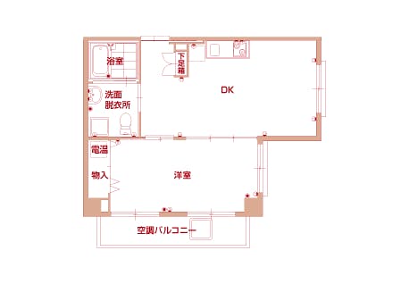 ラビアンローズ緑地公園 間取図
