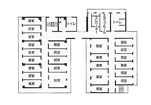 スーパー・コート東住吉2号館 間取図