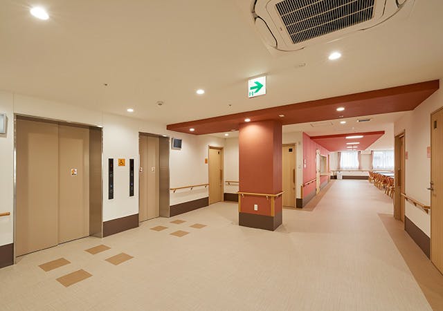 寿福の郷 橿原 エレベーターホール