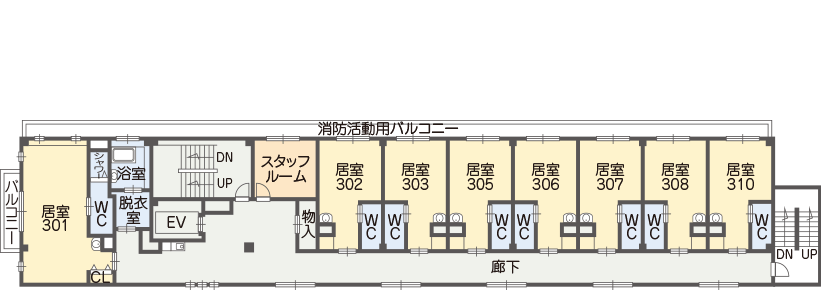 リーブル忠岡 間取図