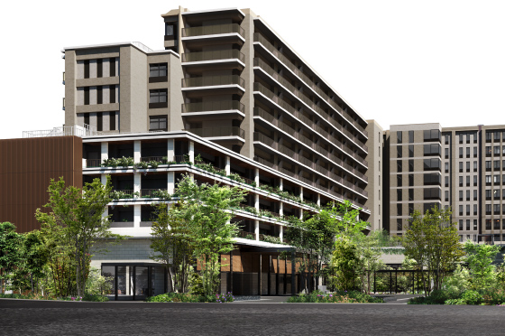 パークウェルステイト千里中央 外観