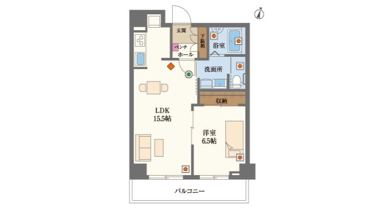 グランドマスト町田 間取図