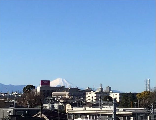 ローベル西台 屋上からの景色