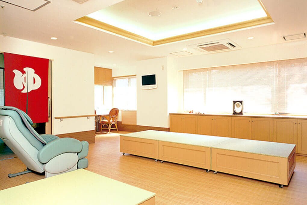 ハイリタイヤー松葉公園 湯上りコーナー