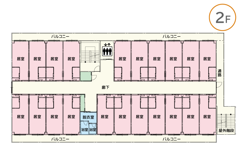 ケアホーム寝屋川宝町 間取図
