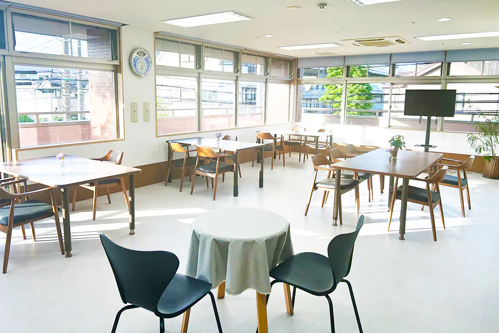 輝ホームしのざき 食堂