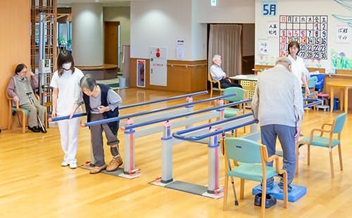 介護老人保健施設境木の丘 機能訓練室