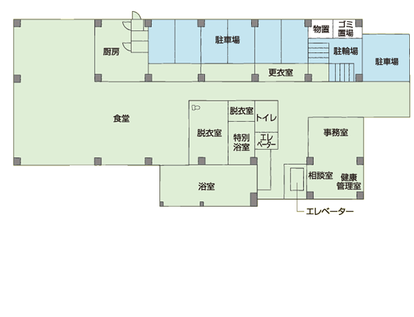 スーパー・コート川西 間取図