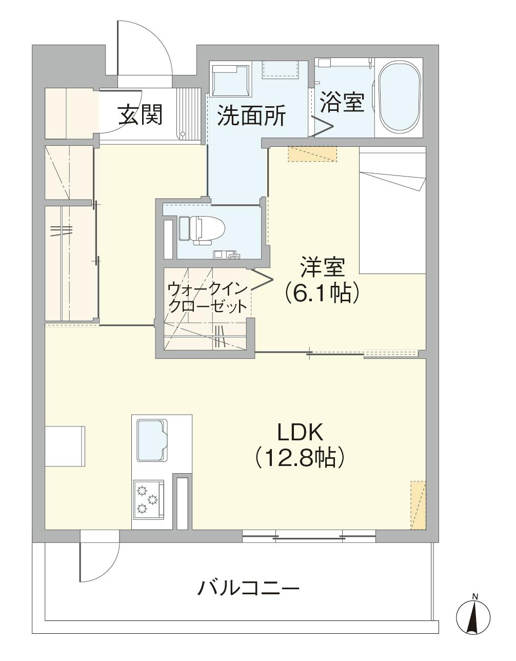 グランドマスト浜田山 間取図
