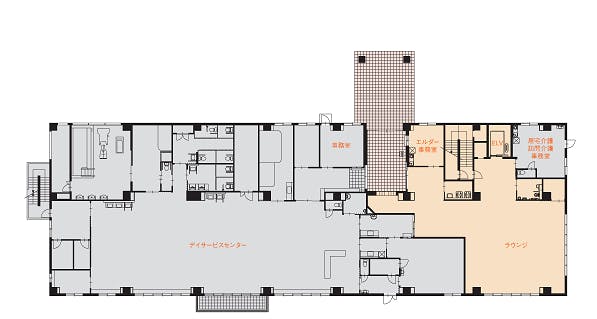 エルダーガーデン南つくし野 間取図