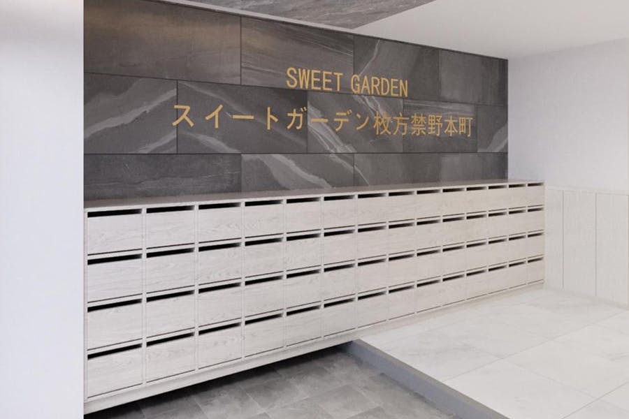 スイートガーデン枚方禁野 玄関