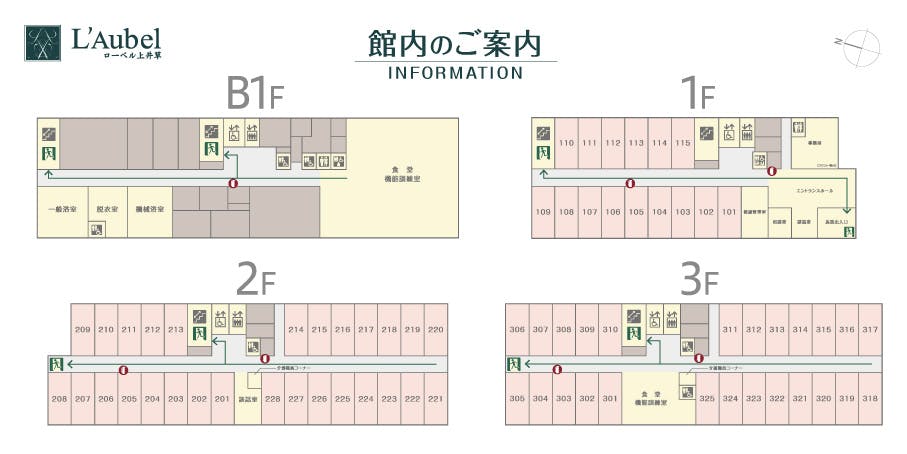 ローベル上井草 間取図