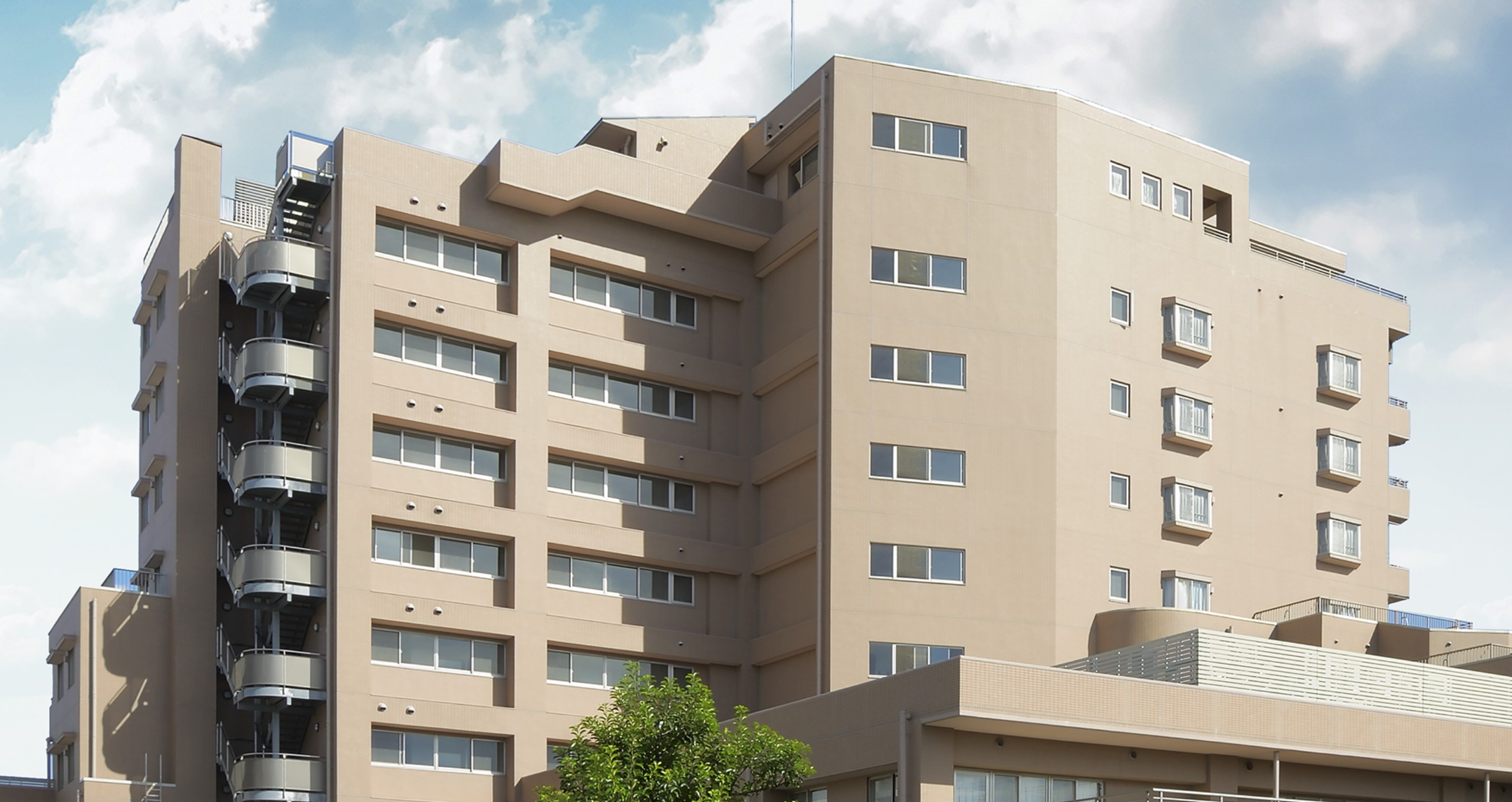 ブランシエール神宮南井田 施設外観