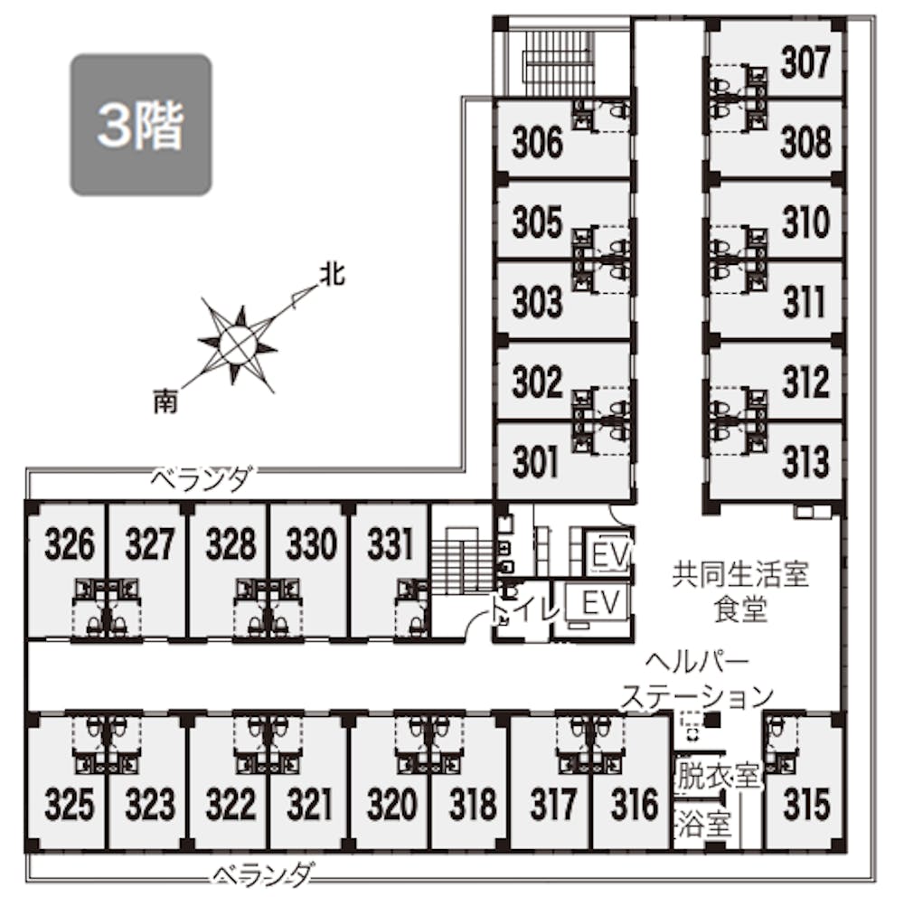 イリーゼ八重瀬 間取図