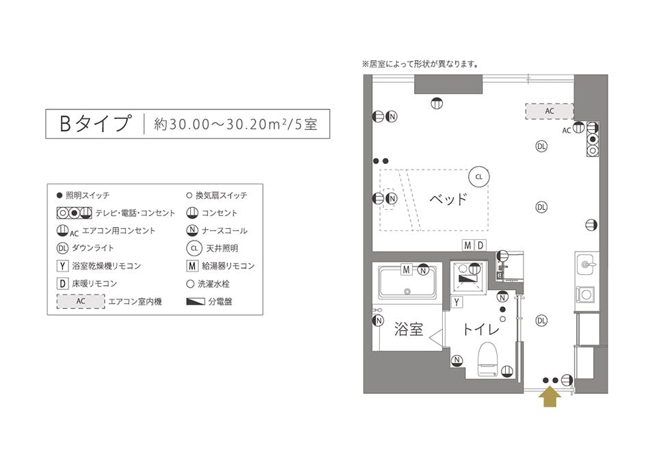 チャームプレミア深沢 間取図