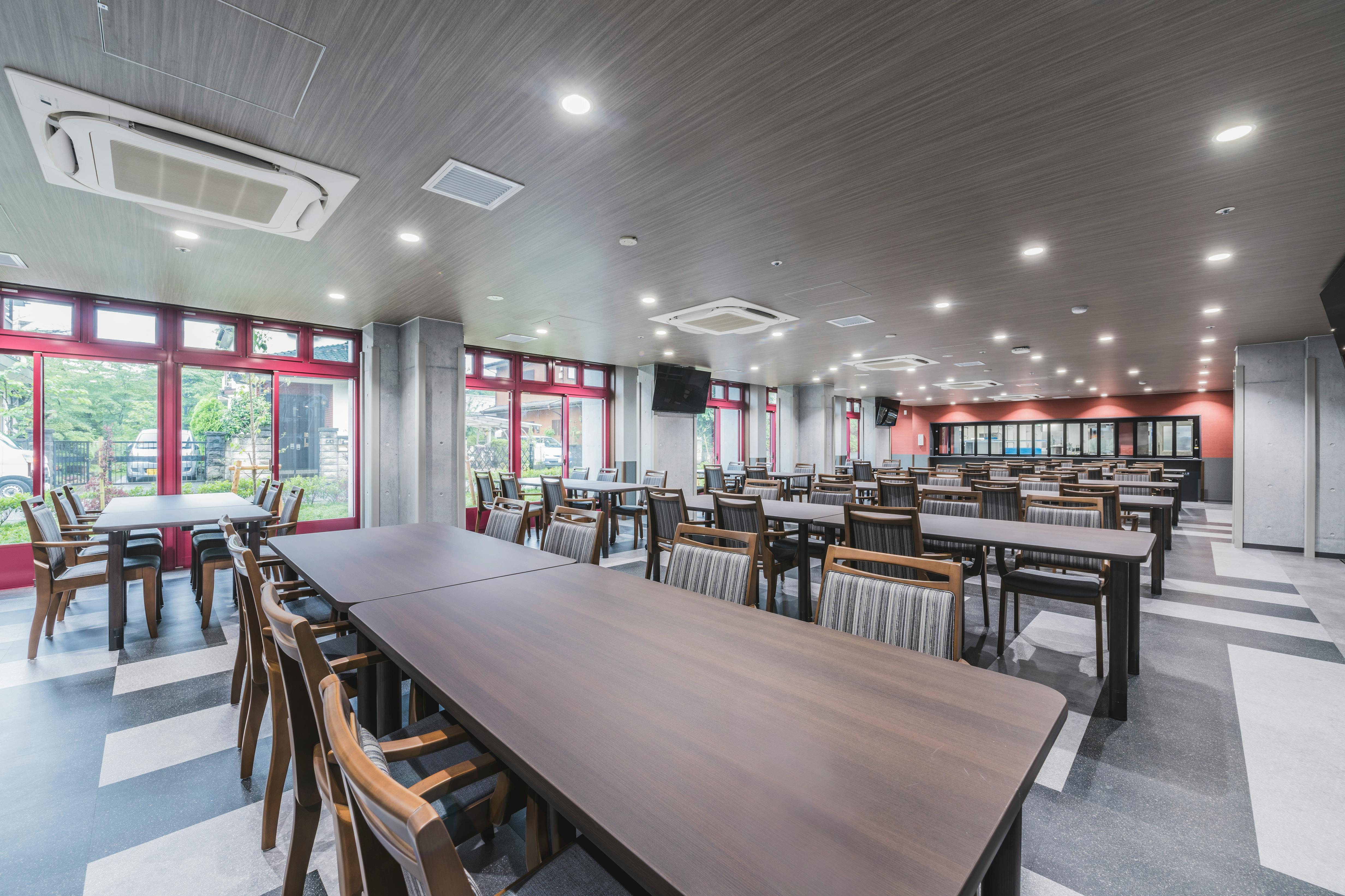 ケアハウス グランコート 食堂兼談話室