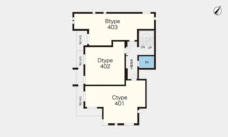 ヘーベルVillage市ヶ尾 間取図