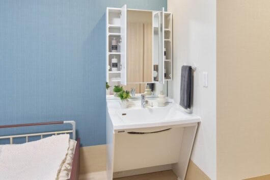 アズハイム葛飾白鳥 洗面台