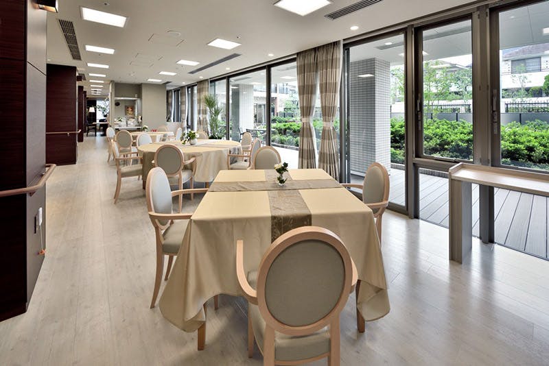 チャームプレミア深沢 食堂兼機能訓練室