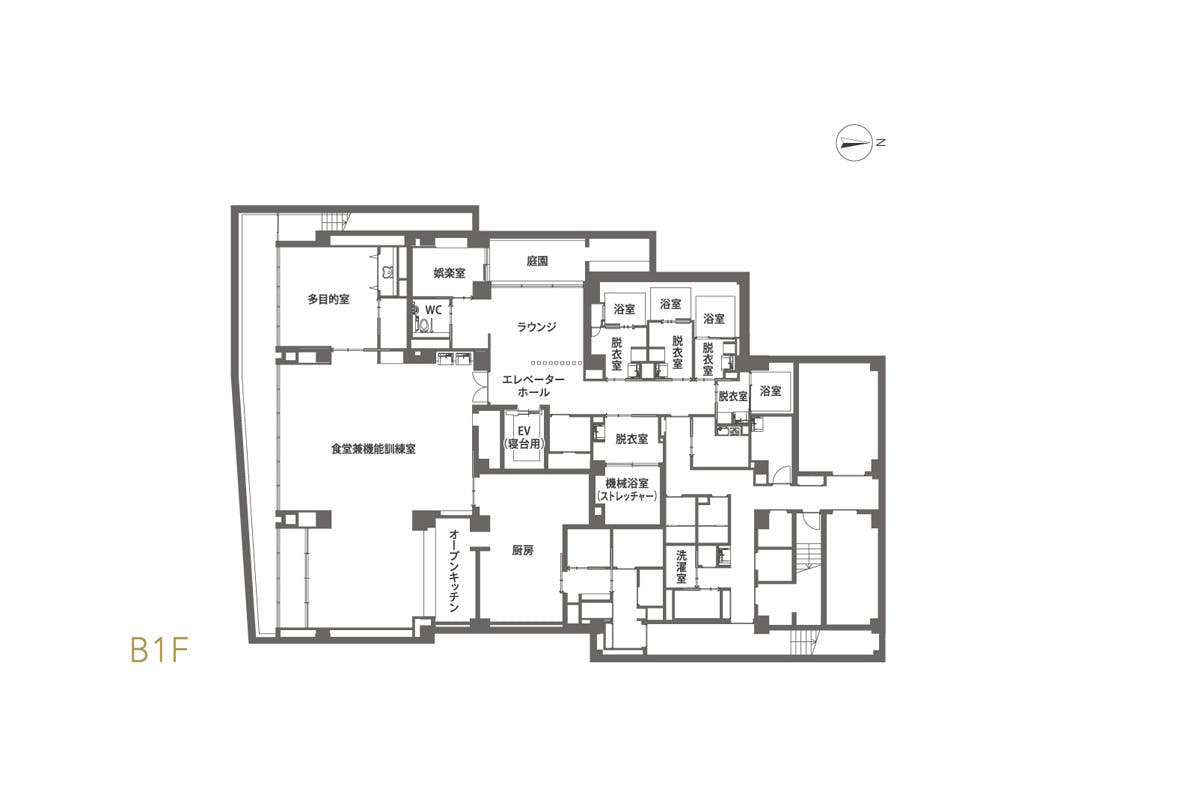 チャームプレミア田園調布 間取図