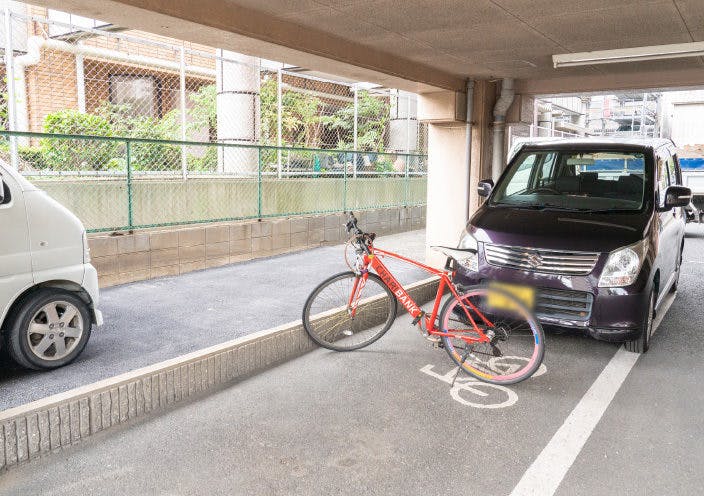 花楽園住之江 駐輪場