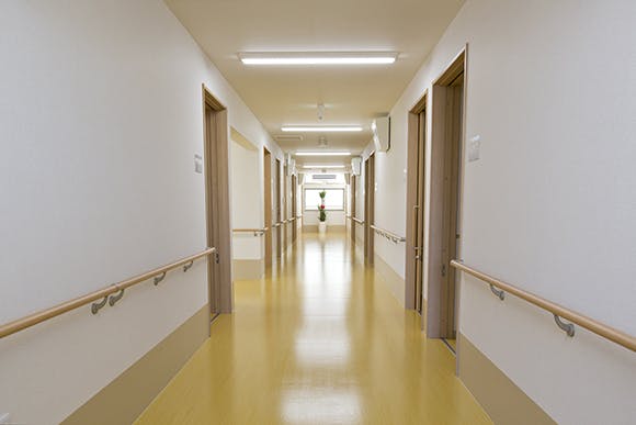 一家団蘭あさひ 廊下