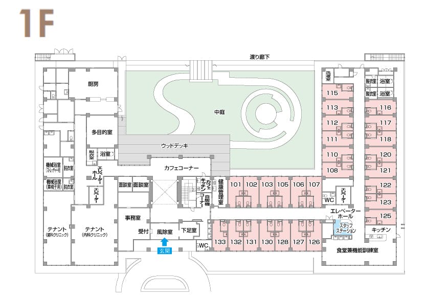 チャームスイート石神井公園 間取図
