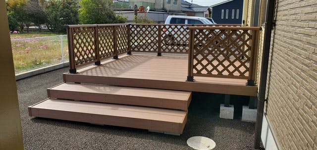 住宅型有料老人ホームここあの里 ウッドデッキ