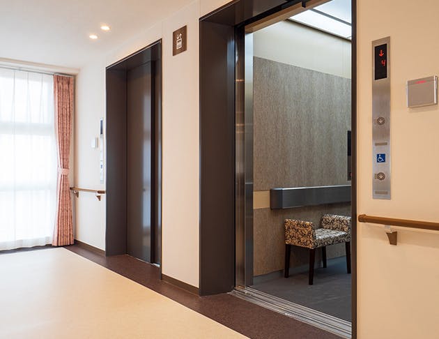 リアンレーヴふじみ野 エレベーターホール