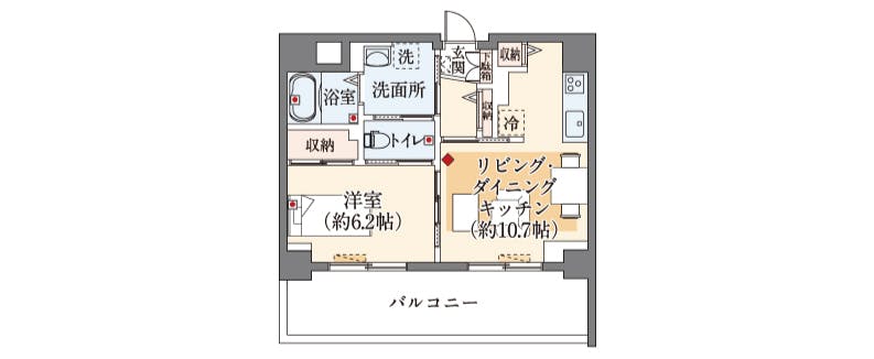 マストクレリアン鎌倉 間取図