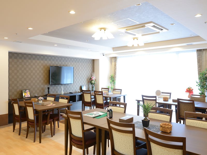 介護付有料老人ホーム プレザングラン 大田多摩川 食堂
