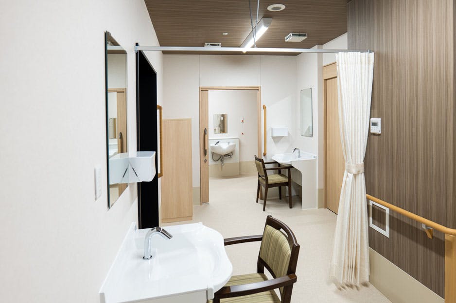 リアンレーヴ緑園都市 脱衣所