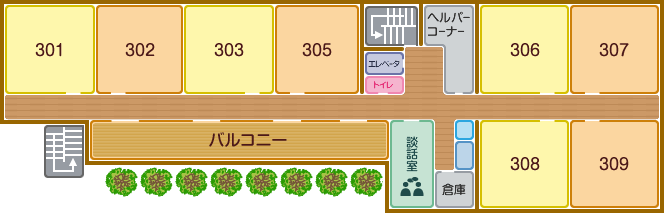 新健康家族壱番館 間取図