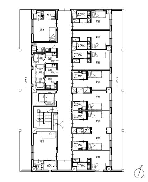 ホスピタウン川口 間取図