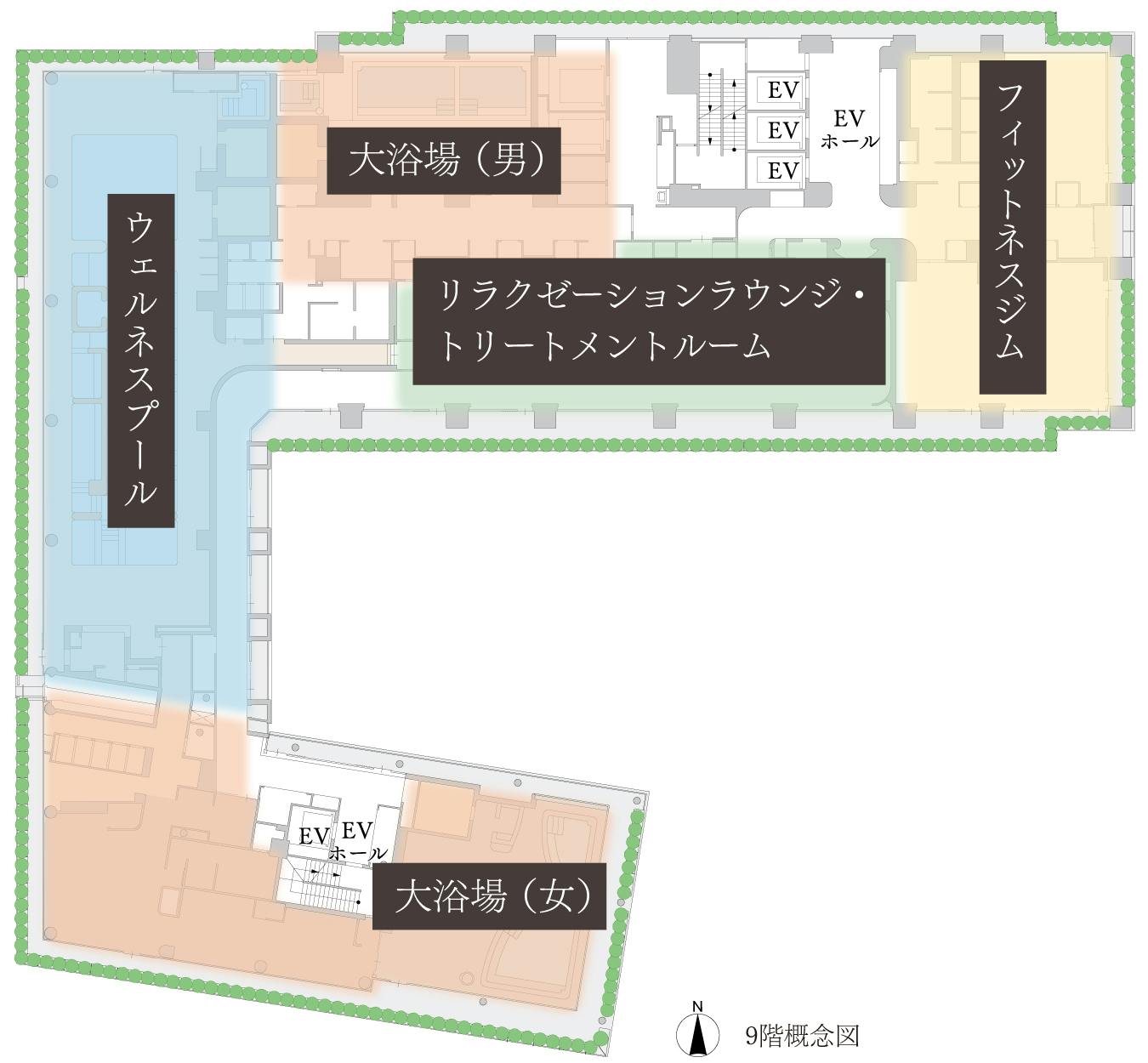 パークウェルステイト西麻布 間取図