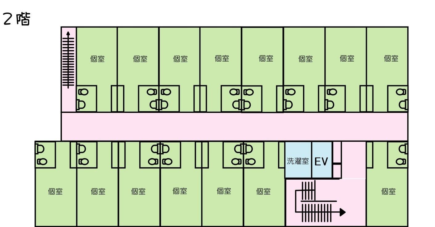 プラチナ・シニアホーム大網白里 間取図