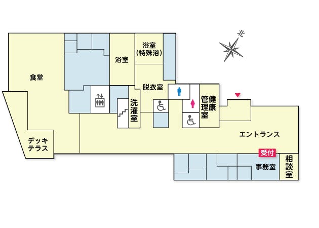 ツクイ・サンシャイン三浦 間取図