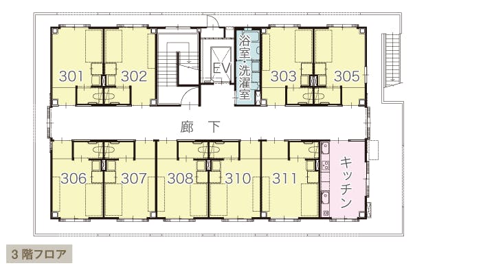 オーリョク青山 間取図