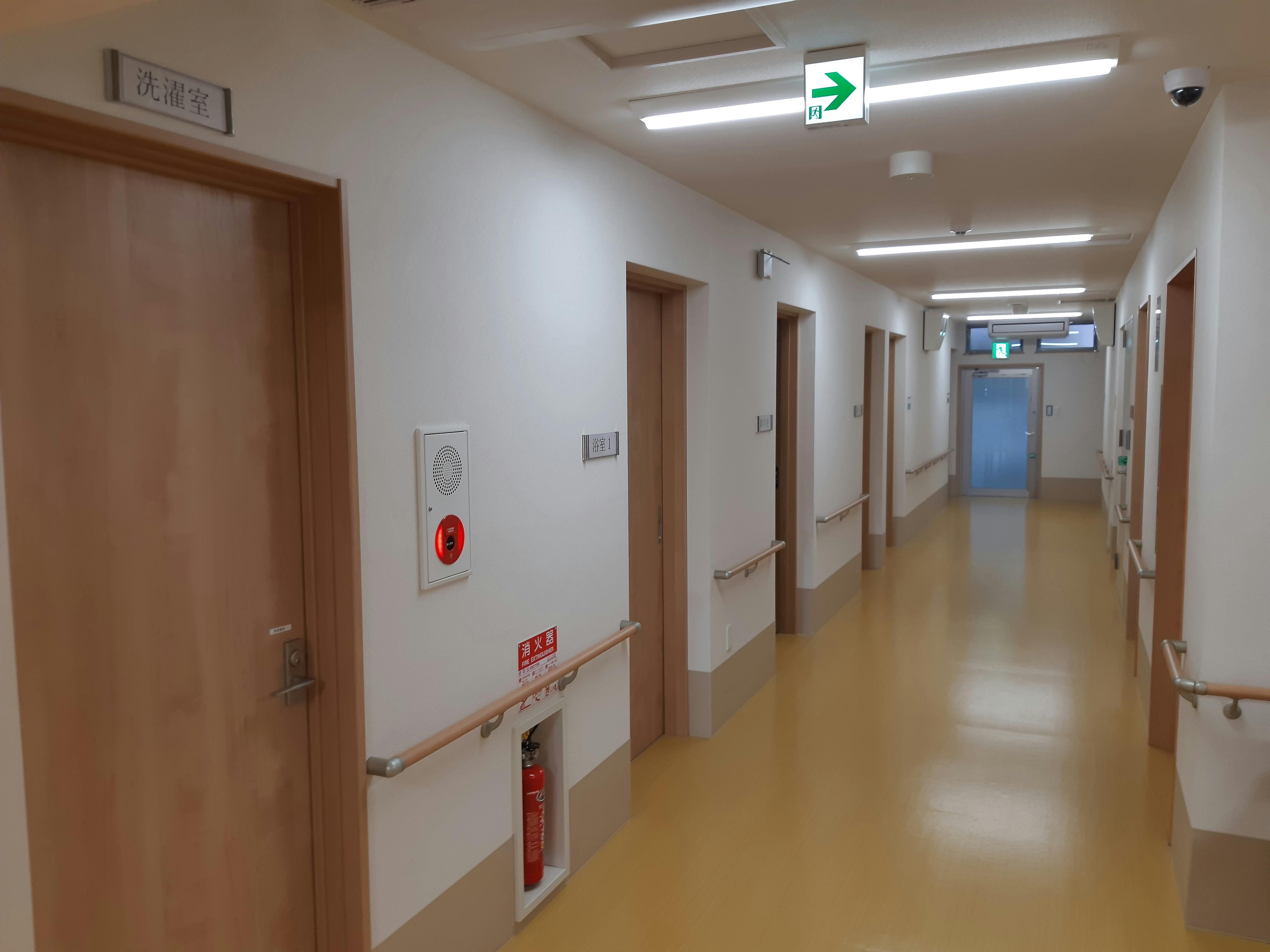 たけなの里 廊下