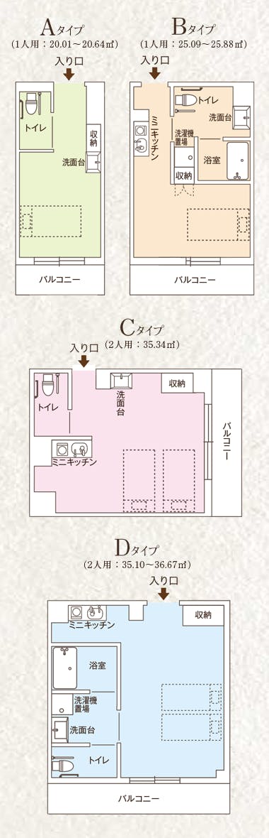 ココファン中浦和 間取図