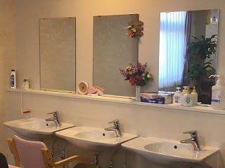 ご長寿くらぶ 鎌ヶ谷 洗面台