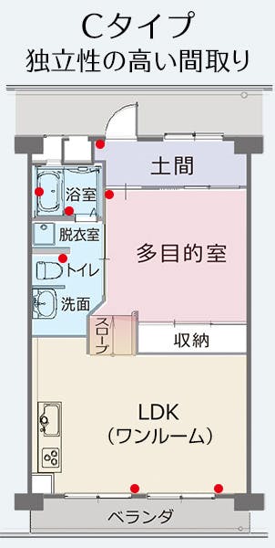 ゆいま～る大曽根 間取図