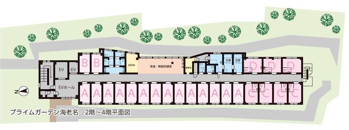プライムガーデン海老名 間取図
