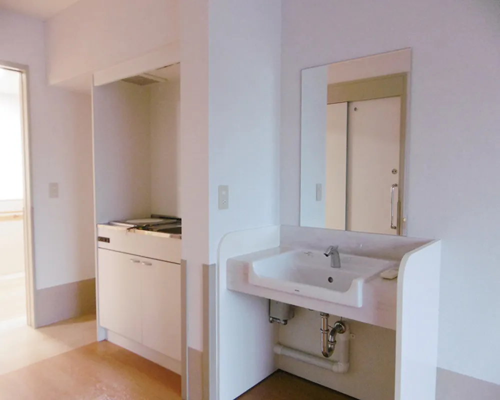 ガーデンフィールズ花畑 洗面台