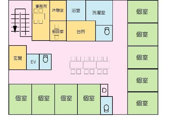 プラチナホーム芝山なのはな 間取図