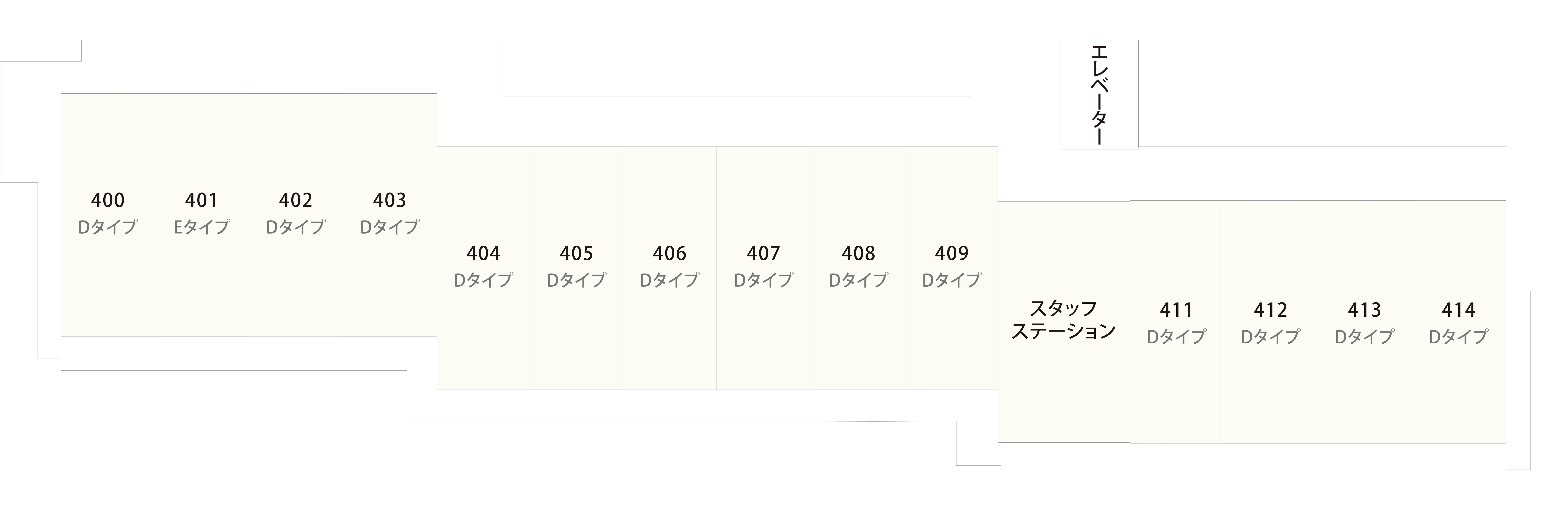 サービス付き高齢者向け住宅緑陽館 間取図