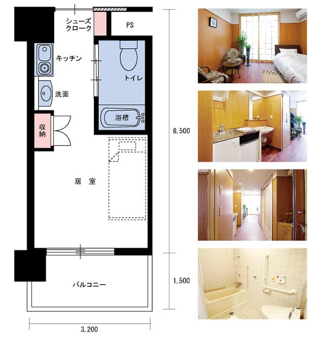 有料老人ホームせせらぎ 間取図