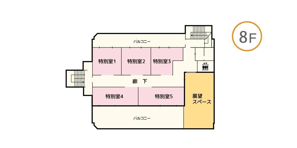 ケアホーム俊徳道 間取図
